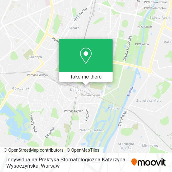 Indywidualna Praktyka Stomatologiczna Katarzyna Wysoczyńska map