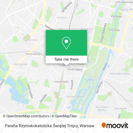 Parafia Rzymskokatolicka Świętej Trójcy map