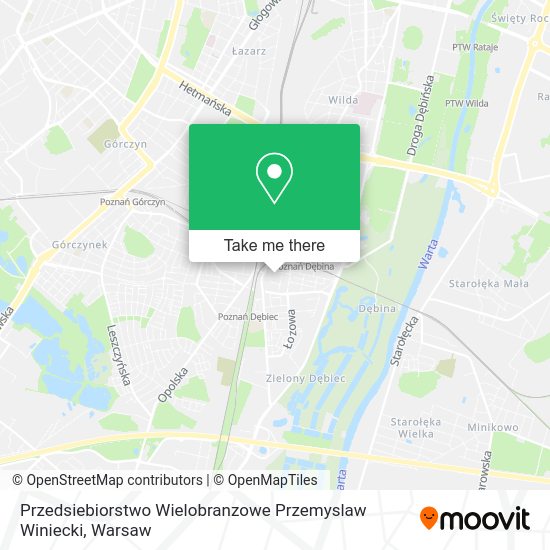 Przedsiebiorstwo Wielobranzowe Przemyslaw Winiecki map