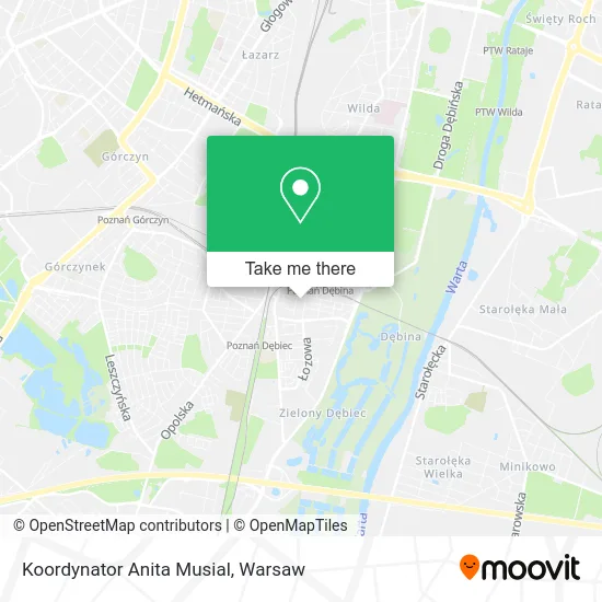 Карта Koordynator Anita Musial