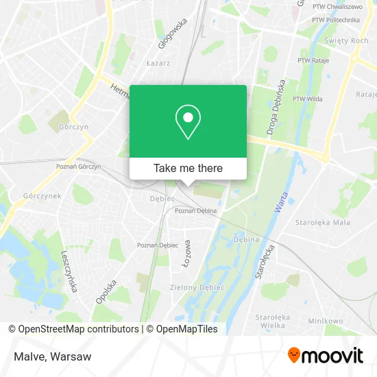 Карта Malve