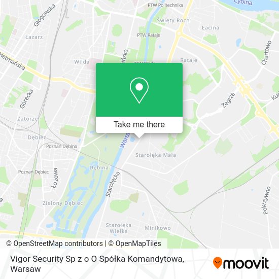 Vigor Security Sp z o O Spółka Komandytowa map