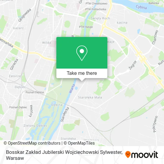 Карта Bosskar Zakład Jubilerski Wojciechowski Sylwester
