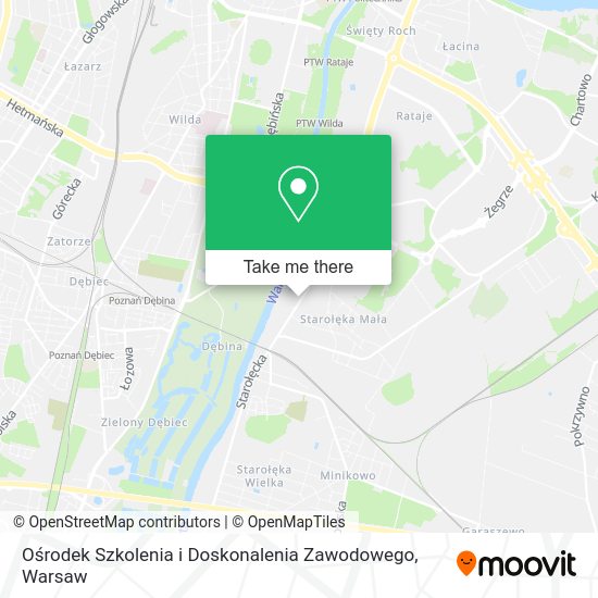 Ośrodek Szkolenia i Doskonalenia Zawodowego map