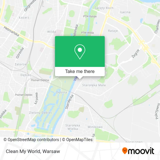 Карта Clean My World