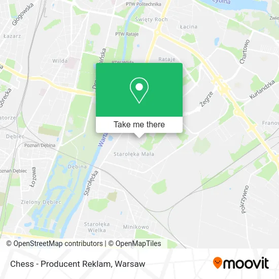Карта Chess - Producent Reklam