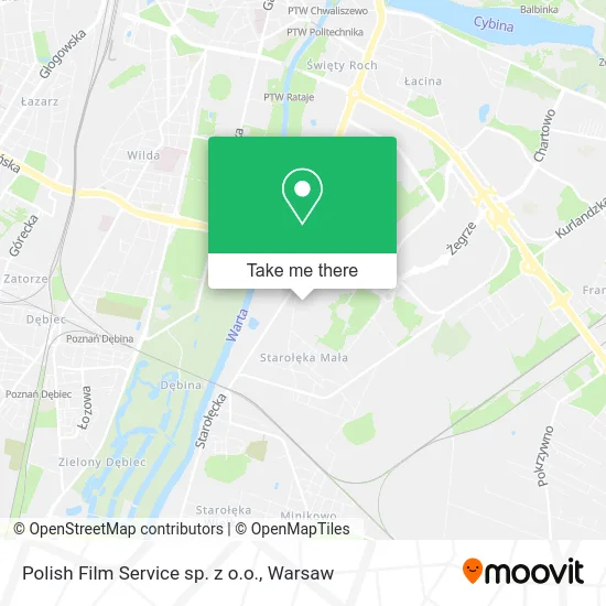 Карта Polish Film Service sp. z o.o.