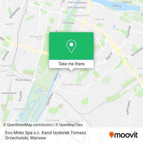 Eco Moto Spa s.c. Karol Izydorek Tomasz Grzechulski map