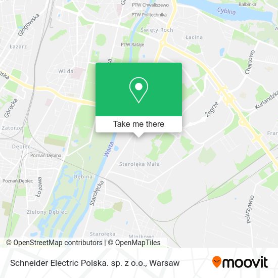 Schneider Electric Polska. sp. z o.o. map