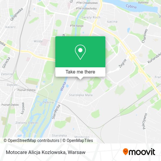 Motocare Alicja Kozlowska map