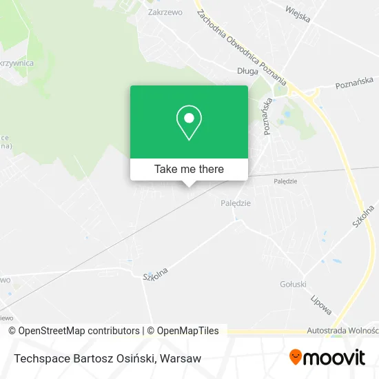 Techspace Bartosz Osiński map