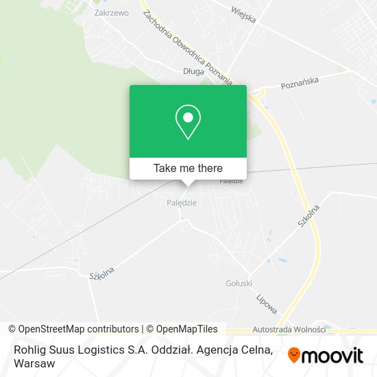 Rohlig Suus Logistics S.A. Oddział. Agencja Celna map