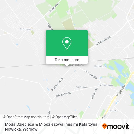 Moda Dziecięca & Młodzieżowa Imisimi Katarzyna Nowicka map