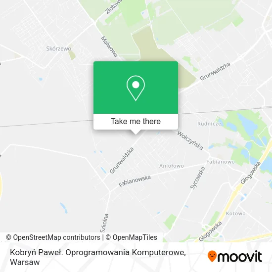 Карта Kobryń Paweł. Oprogramowania Komputerowe
