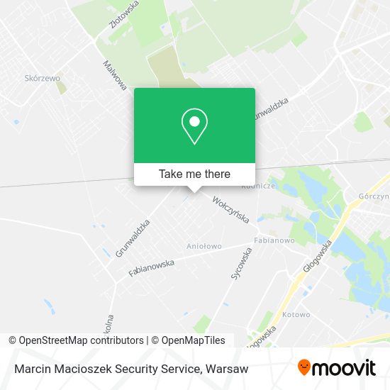 Marcin Macioszek Security Service map