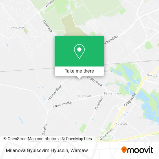 Карта Milanova Gyulsevim Hyusein