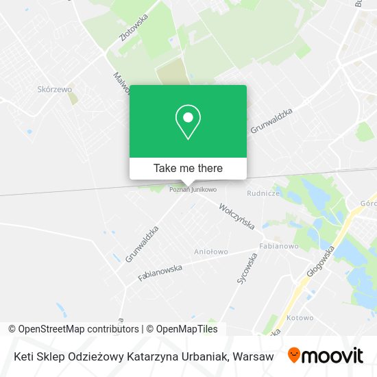 Keti Sklep Odzieżowy Katarzyna Urbaniak map