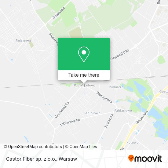 Castor Fiber sp. z o.o. map