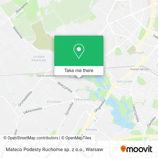 Карта Mateco Podesty Ruchome sp. z o.o.