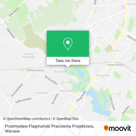 Карта Przemysław Flagmański Pracownia Projektowa