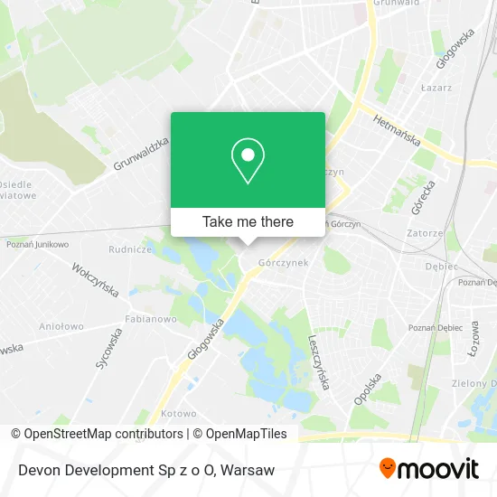 Карта Devon Development Sp z o O