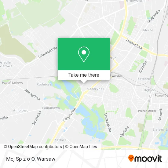 Карта Mcj Sp z o O