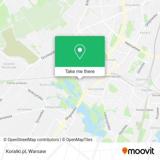 Koralki.pl map