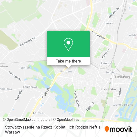 Stowarzyszenie na Rzecz Kobiet i Ich Rodzin Neftis map