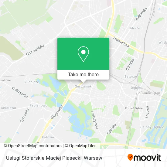 Usługi Stolarskie Maciej Piasecki map