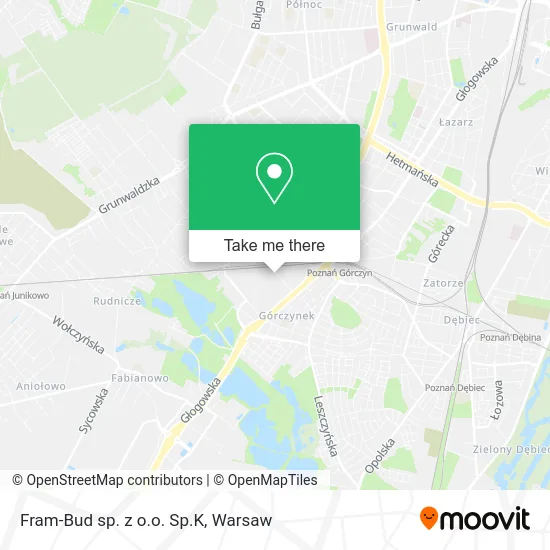 Карта Fram-Bud sp. z o.o. Sp.K
