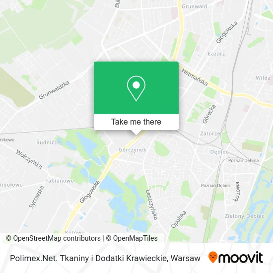 Карта Polimex.Net. Tkaniny i Dodatki Krawieckie