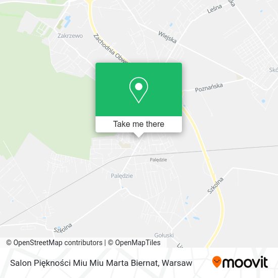 Salon Piękności Miu Miu Marta Biernat map