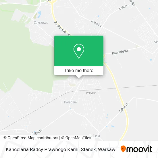 Карта Kancelaria Radcy Prawnego Kamil Stanek