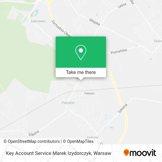 Карта Key Account Service Marek Izydorczyk