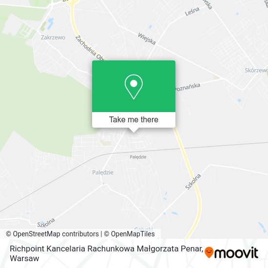 Richpoint Kancelaria Rachunkowa Małgorzata Penar map