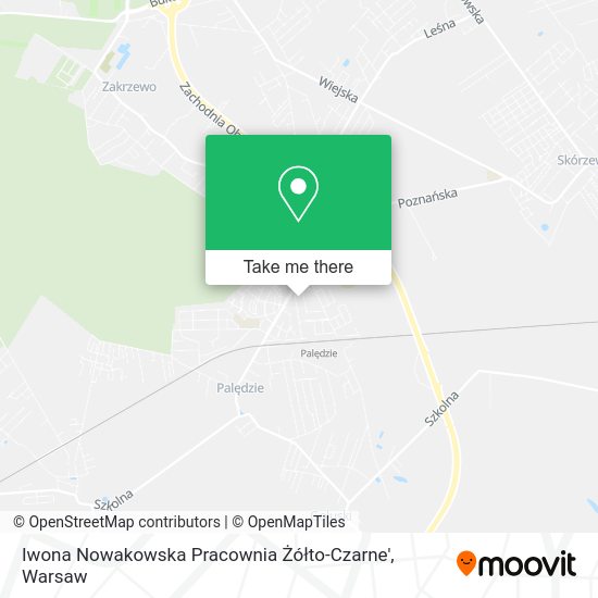 Iwona Nowakowska Pracownia Żółto-Czarne' map