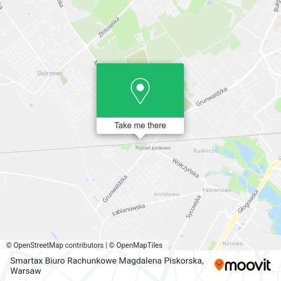 Smartax Biuro Rachunkowe Magdalena Piskorska map