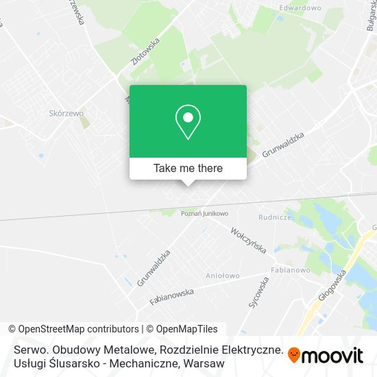 Serwo. Obudowy Metalowe, Rozdzielnie Elektryczne. Usługi Ślusarsko - Mechaniczne map