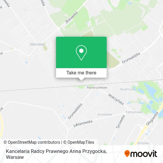 Kancelaria Radcy Prawnego Anna Przygocka map