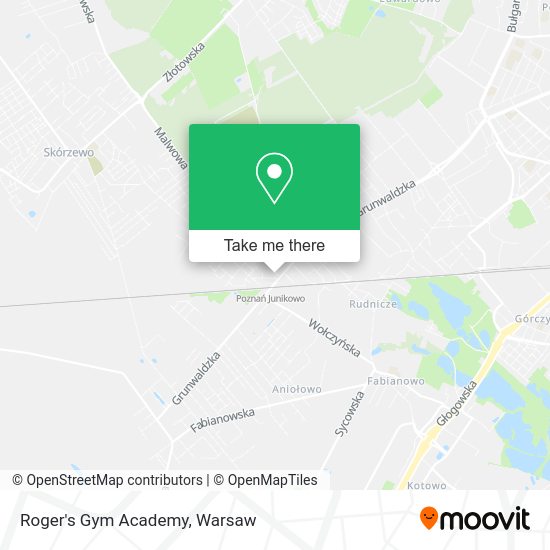 Roger's Gym Academy map