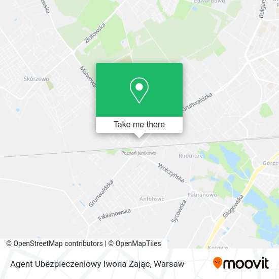 Agent Ubezpieczeniowy Iwona Zając map