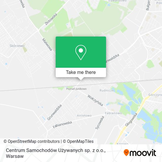 Centrum Samochodów Używanych sp. z o.o. map