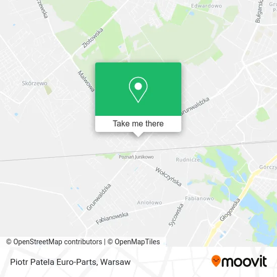 Piotr Patela Euro-Parts map
