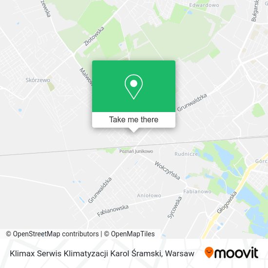 Klimax Serwis Klimatyzacji Karol Śramski map