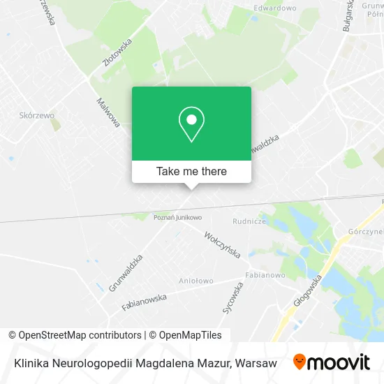 Klinika Neurologopedii Magdalena Mazur map