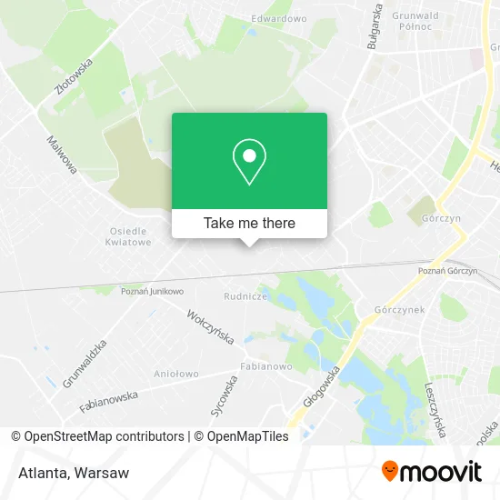 Карта Atlanta