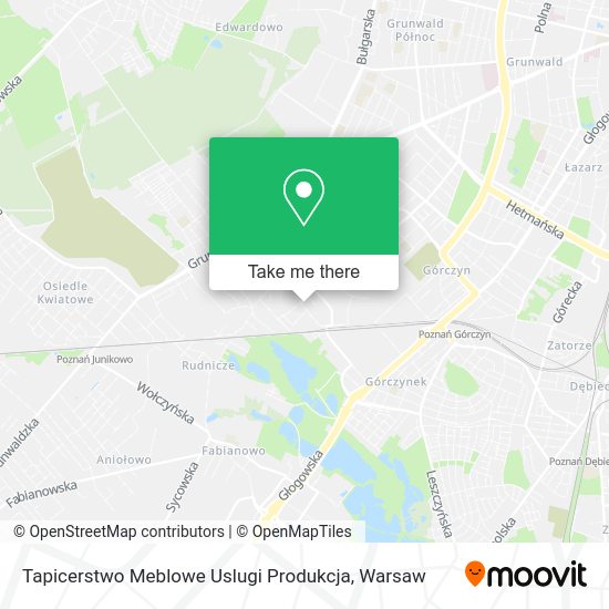 Tapicerstwo Meblowe Uslugi Produkcja map