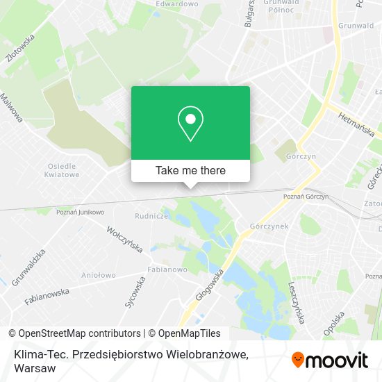 Klima-Tec. Przedsiębiorstwo Wielobranżowe map