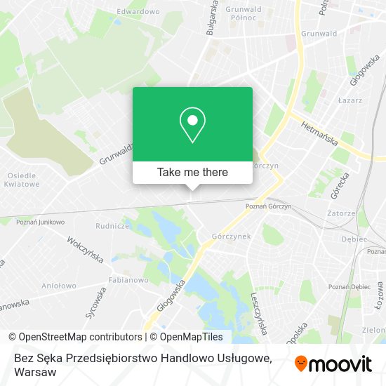 Bez Sęka Przedsiębiorstwo Handlowo Usługowe map