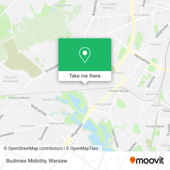 Budimex Mobility map